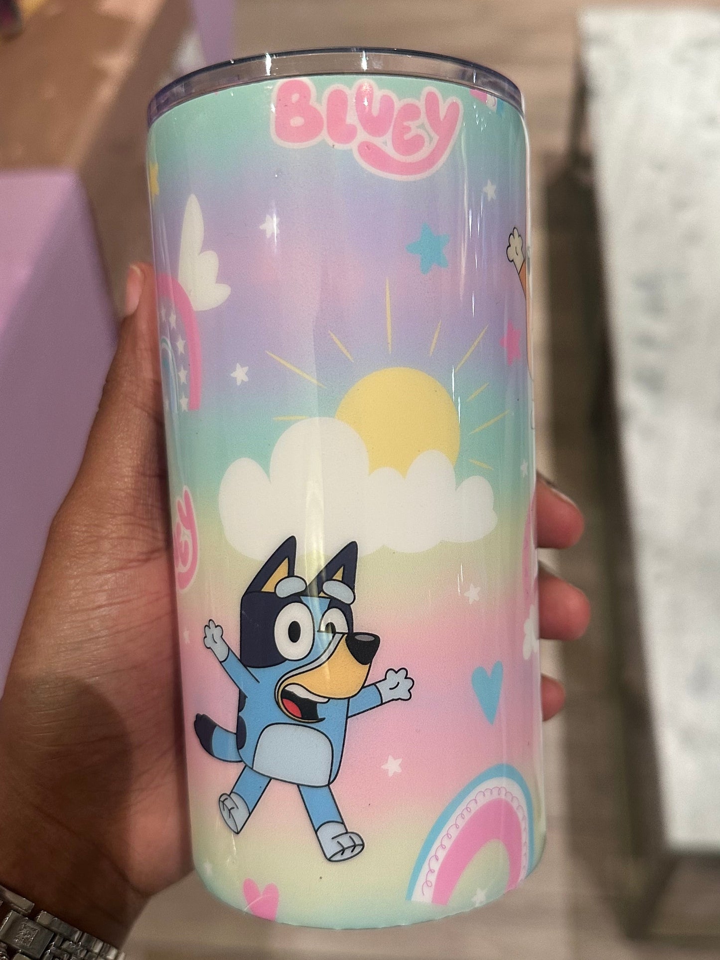Blue dog 16oz
