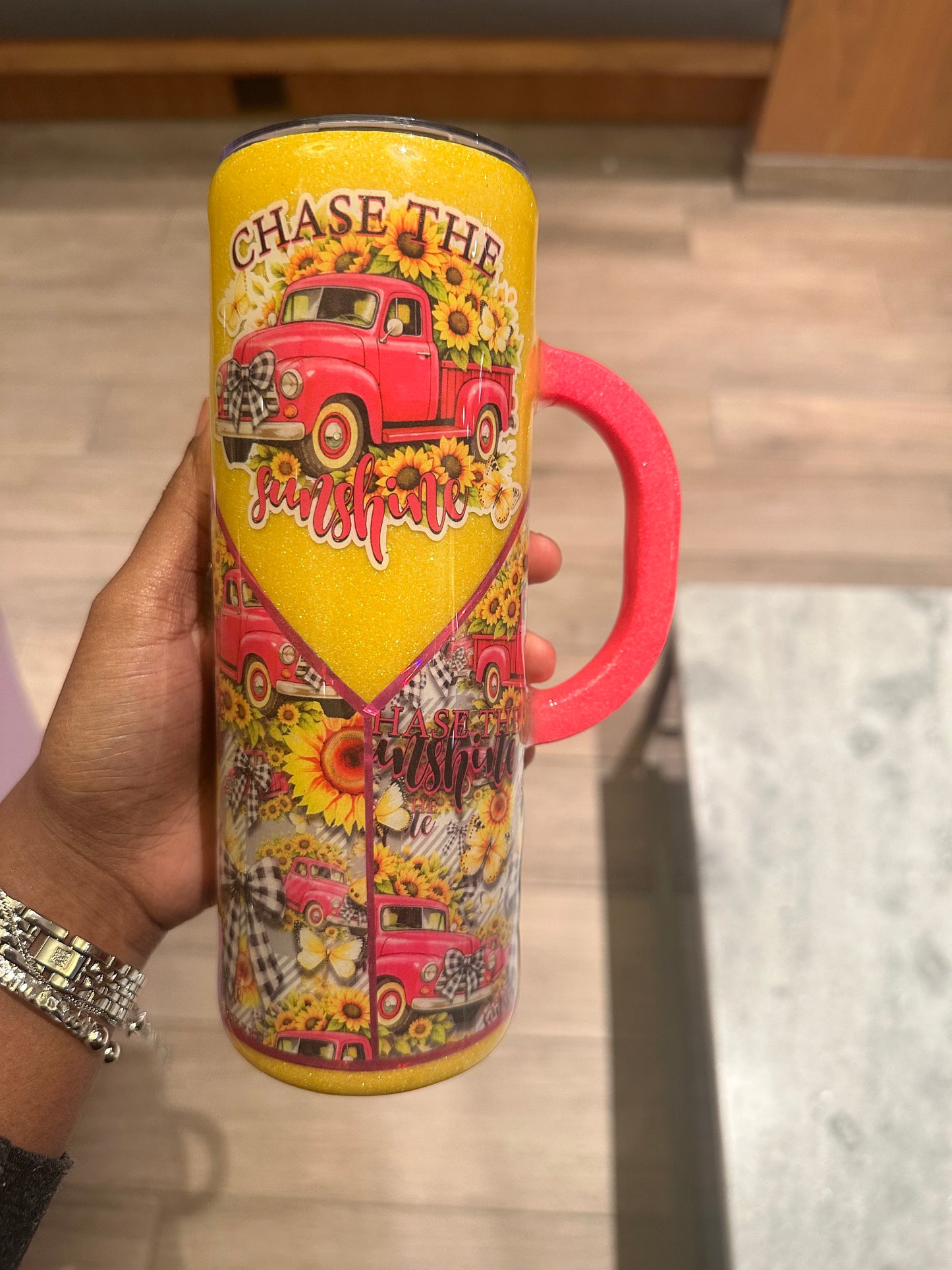 Sunflower girl 20oz