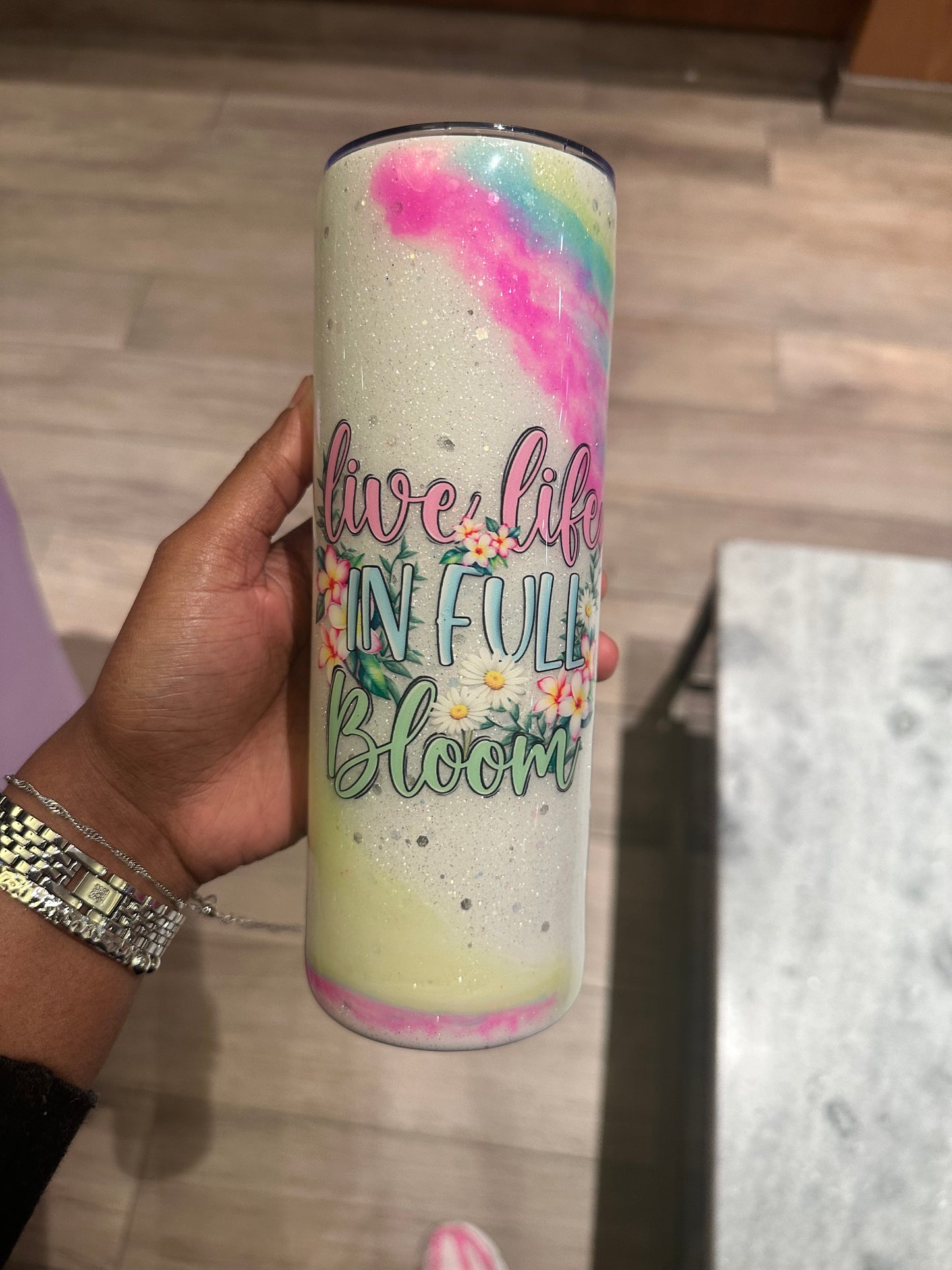 Live life in full bloom 20oz