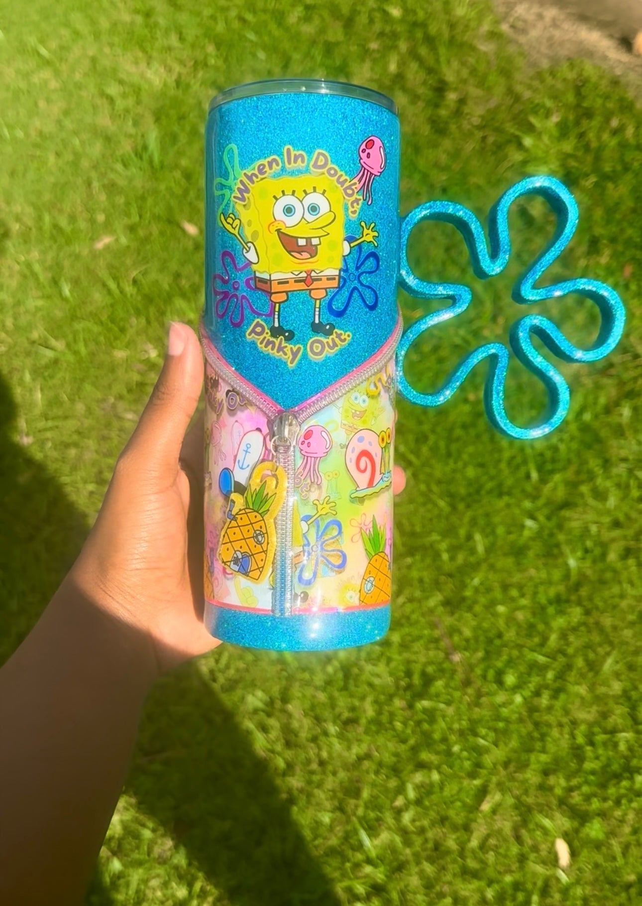 Pinky out