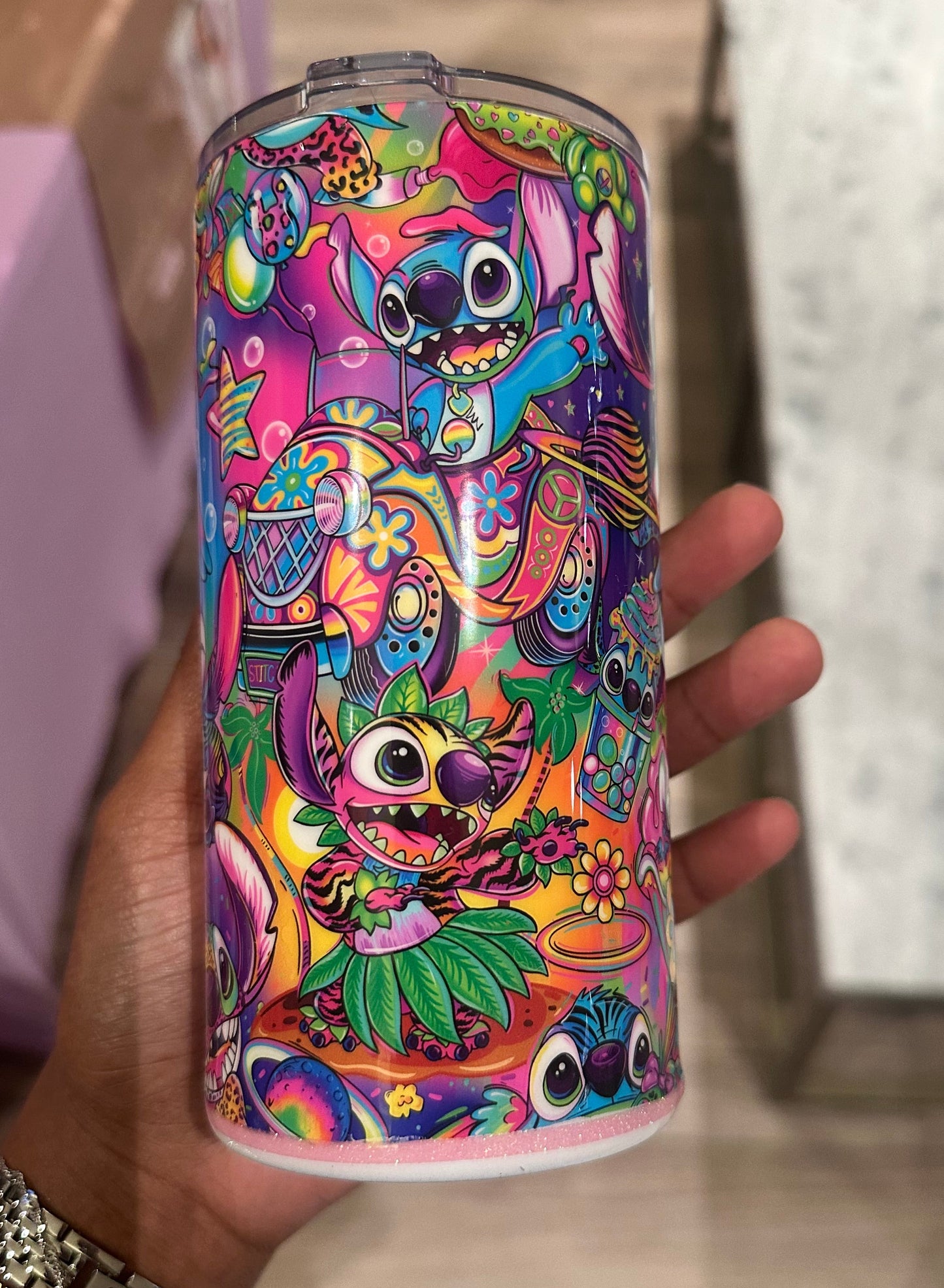 Blue alien 16oz